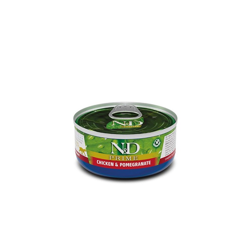 N&D PRIME CAT POLLO,GRANADA 30X70G N&D PRIME CAT POLLO,GRANADA 30X70G