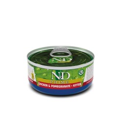 N&D PRIME KITTEN POLLO,GRANADA 30X70G