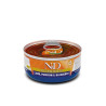 N&D PUMPKIN CAT CORDERO,ARANDANO 24X70G