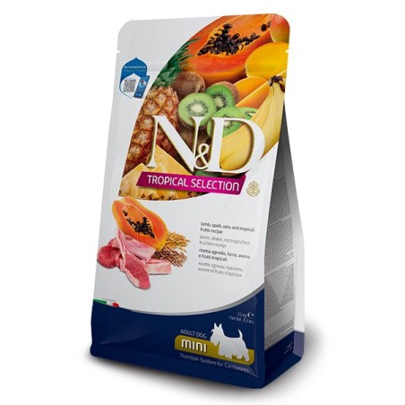 N&D TROPICAL DOG MINI CORDERO 5KG
