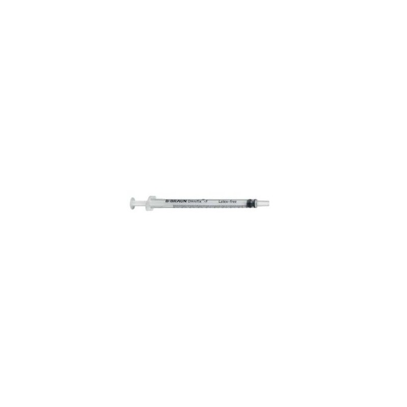 JERINGA TUBERCULINA SIN AGUJA- 1ml 100un