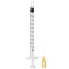 JERINGA TUBERCULINA 1ml- CON AGUJA 25G 100un