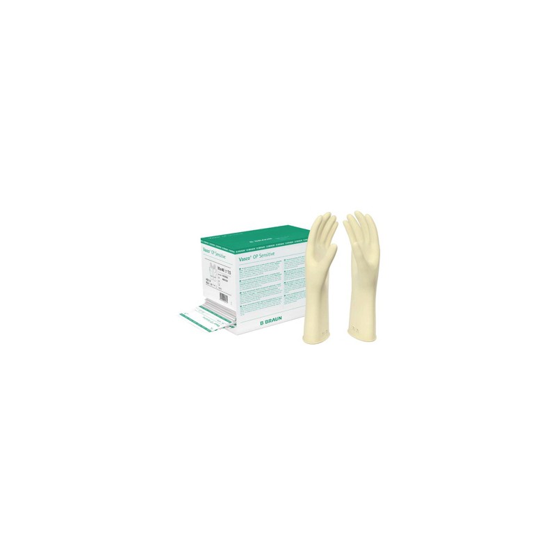 GUANTES VASCO OP- SENSITIVE N.8 40un