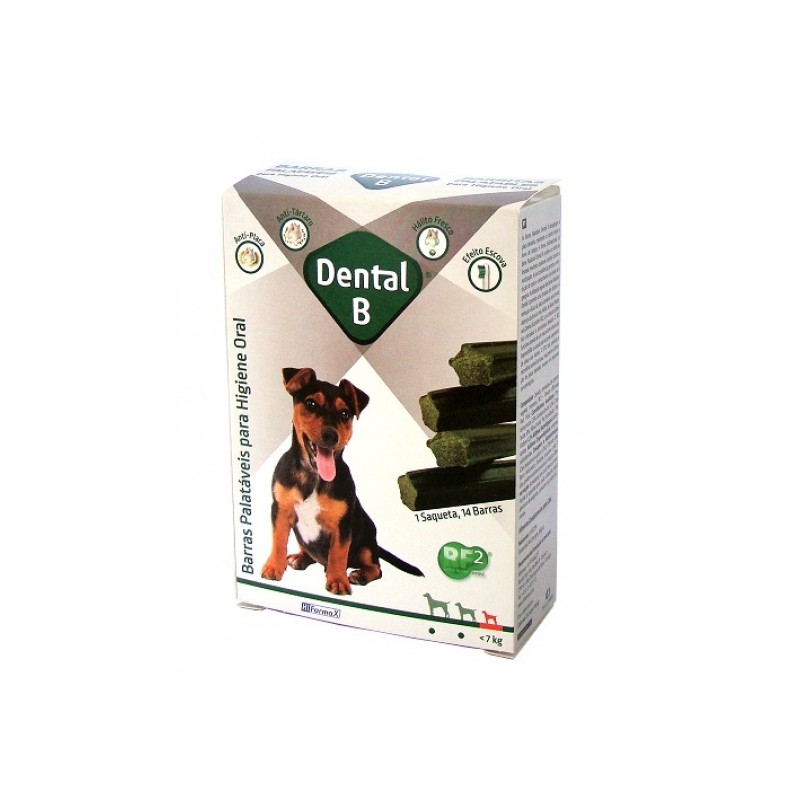 DENTAL-B P/PERRO hasta 7kg 14 barritas