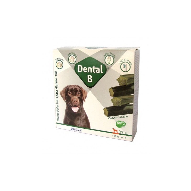 DENTAL-B P/PERRO +20kg 14 barritas