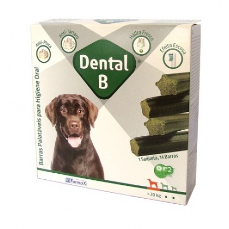 DENTAL-B P/PERRO +20kg 14 barritas