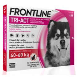 FRONTLINE TRI-ACT SOLUCION SPOT-ON PARA PERROS 40-60 kg (3 pipetas)