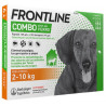 FRONTLINE COMBO 67,00 mg / 60,30 mg SOLUCION SPOT-ON PARA PERROS 2-10 kg (6 pipetas)