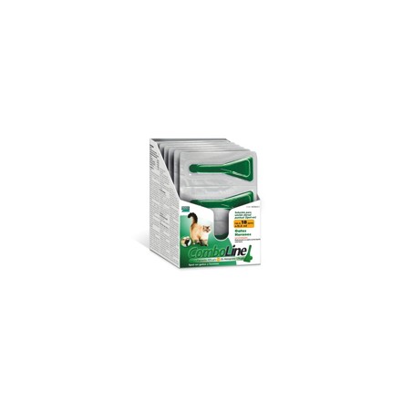 FRONTLINE COMBO 50,00 mg / 60,00 mg SOLUCION SPOT-ON PARA GATOS (18 pipetas)