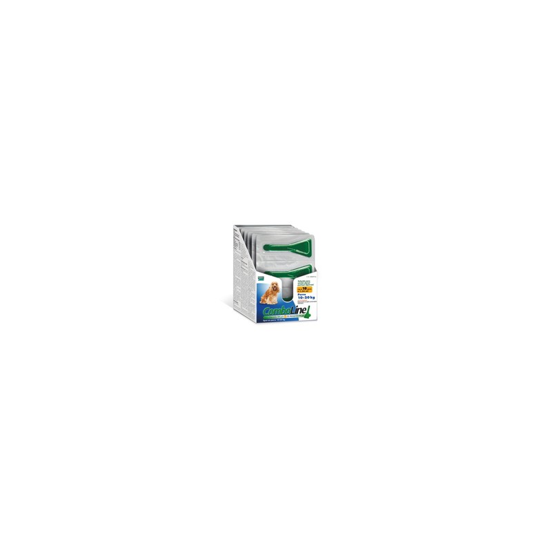 FRONTLINE COMBO 134,00 mg/120,60mg  SOLUCION SPOT-ON PARA PERROS 10-20kg 3pip (18 pipetas)