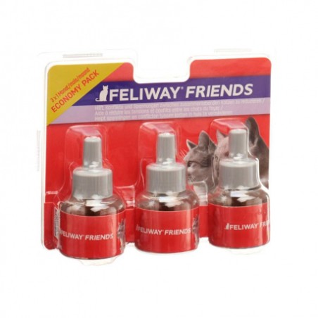 FELIWAY FRIENDS 3PACK- RECAMBIO 3 MESES