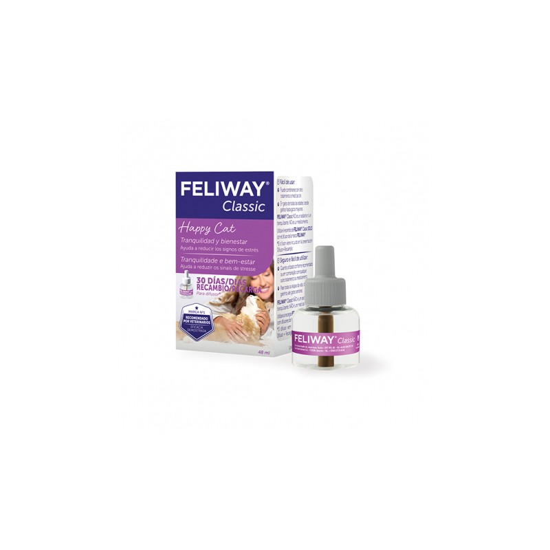 FELIWAY® Classic - Recambio 30 días - Tranquilidad y bienestar para gatos
