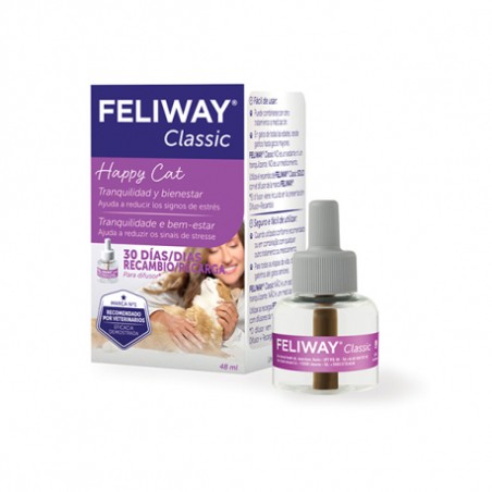 FELIWAY® Classic - Recambio 30 días - Tranquilidad y bienestar para gatos