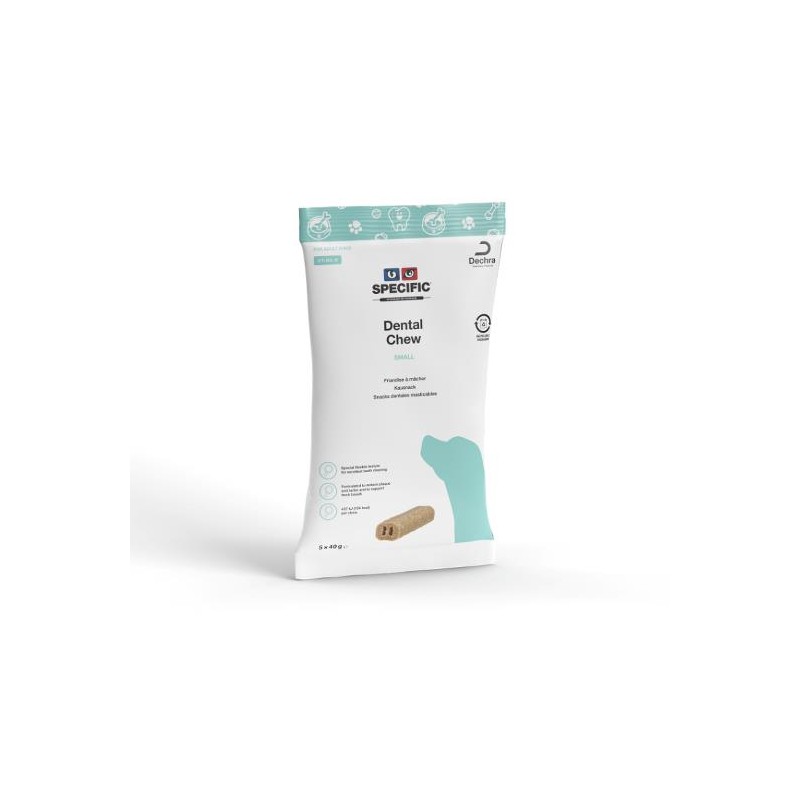 SPECIFIC SNACKS CT-DC-S DENTAL CHEW5x40g SPECIFIC SNACKS CT-DC-S DENTAL CHEW5x40g