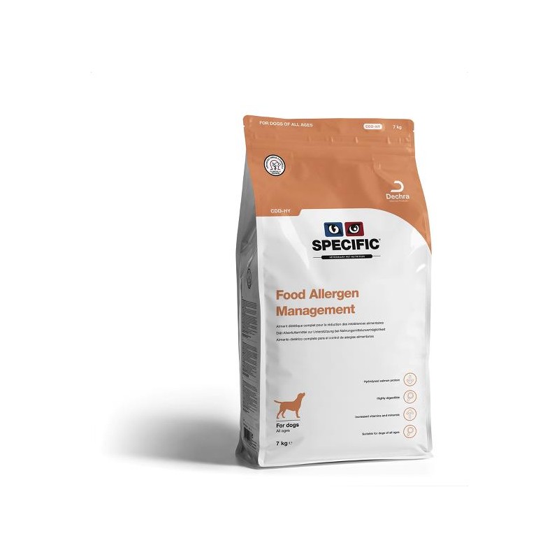 SPECIFIC FOOD ALLERGY MANAG CDD-HY 12kg SPECIFIC FOOD ALLERGY MANAG CDD-HY 12kg