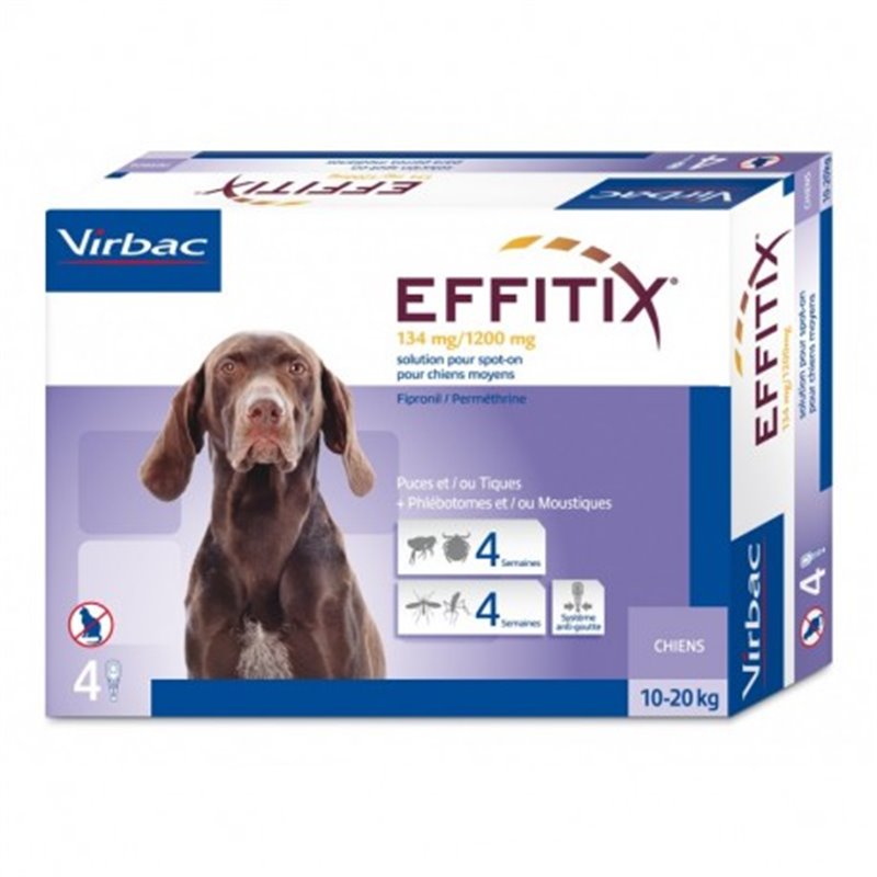 EFFITIX SPOT ON 134mg 10-20kg 4pip EFFITIX SPOT ON 134mg 10-20kg 4pip