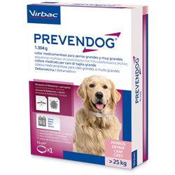 PREVENDOG 1,304 g COLLAR MEDICAMENTOSO PARA PERROS GRANDES Y MUY GRANDES
