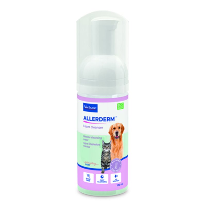 ALLERDERM ESPUMA- LIMPIADORA 100ml ALLERDERM ESPUMA- LIMPIADORA 100ml