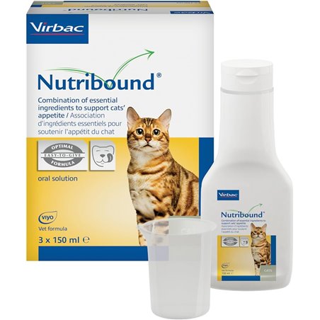 NUTRIBOUND GATO 3x150ml