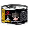 Alpha Spirit Lata Gato Esterilizado Conejo 200GR