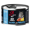 Alpha Spirit Lata Gato Salmón con Piña 200GR