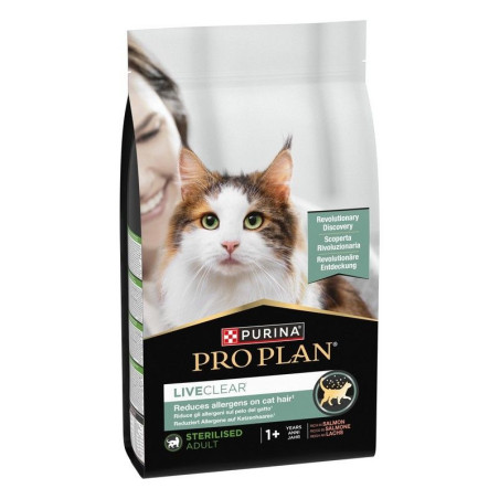 Purina Pro Plan Gato Liveclear Sterilised Salmón 1.4Kg