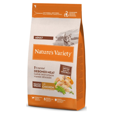 Nature´s Variety Gato HG Healthy Grain Adulto Pollo