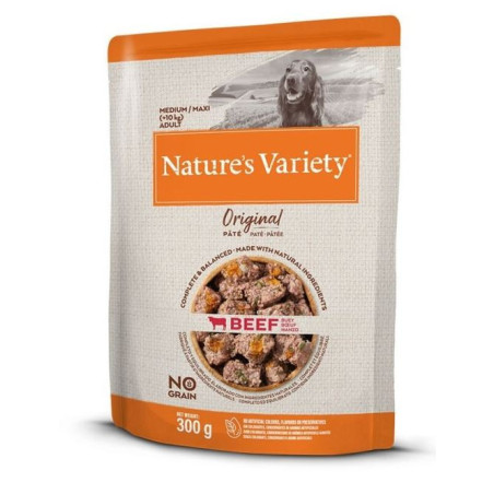 Nature´s Variety Perro Original Medium Paté Buey 300gr