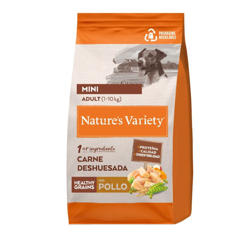 Nature´s Variety Perro HG Healthy Grain Mini Pollo