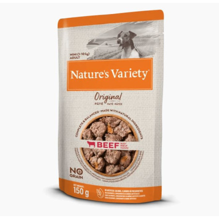 Nature´s Variety Perro Original Mini Paté Buey 150gr