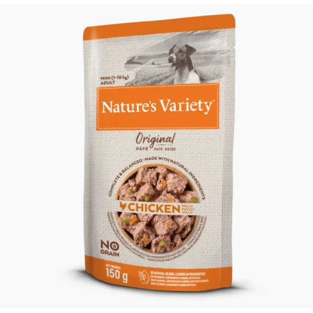Nature´s Variety Perro Original Mini Paté Pollo 150gr