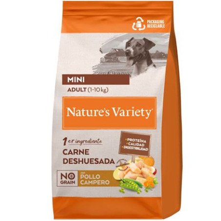 Nature´s Variety Perro NG No Grain Mini Pollo