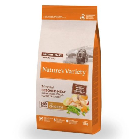 Nature´s Variety Perro NG No Grain Medium Maxi Pollo
