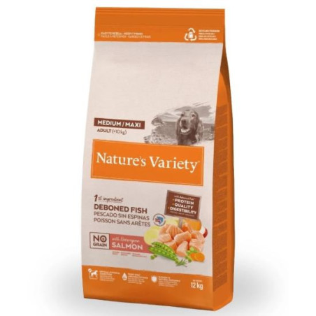 Nature´s Variety Perro NG No Grain Medium Maxi Salmón