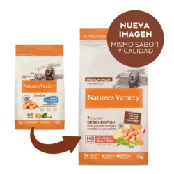Nature´s Variety Perro NG No Grain Medium Maxi Salmón