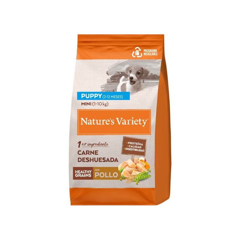 Nature´s Variety Perro HG Healthy Grain Mini Puppy Pollo