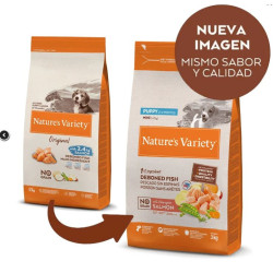 Nature´s Variety Perro NG No Grain Mini Puppy Salmón