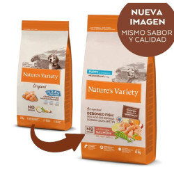 Nature´s Variety Perro NG No Grain Medium Maxi Puppy Salmón