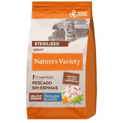 Nature´s Variety Gato HG Healthy Grain Sterilised Pescado Blanco