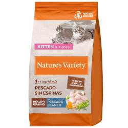 Nature´s Variety Gato HG Healthy Grain Kitten Pescado Blanco