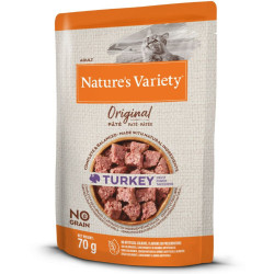 Nature´s Variety Gato NG No Grain Paté Pavo 70gr