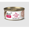 BRIT CARE CAT ATUN-POLLO LECHE PATE24x70