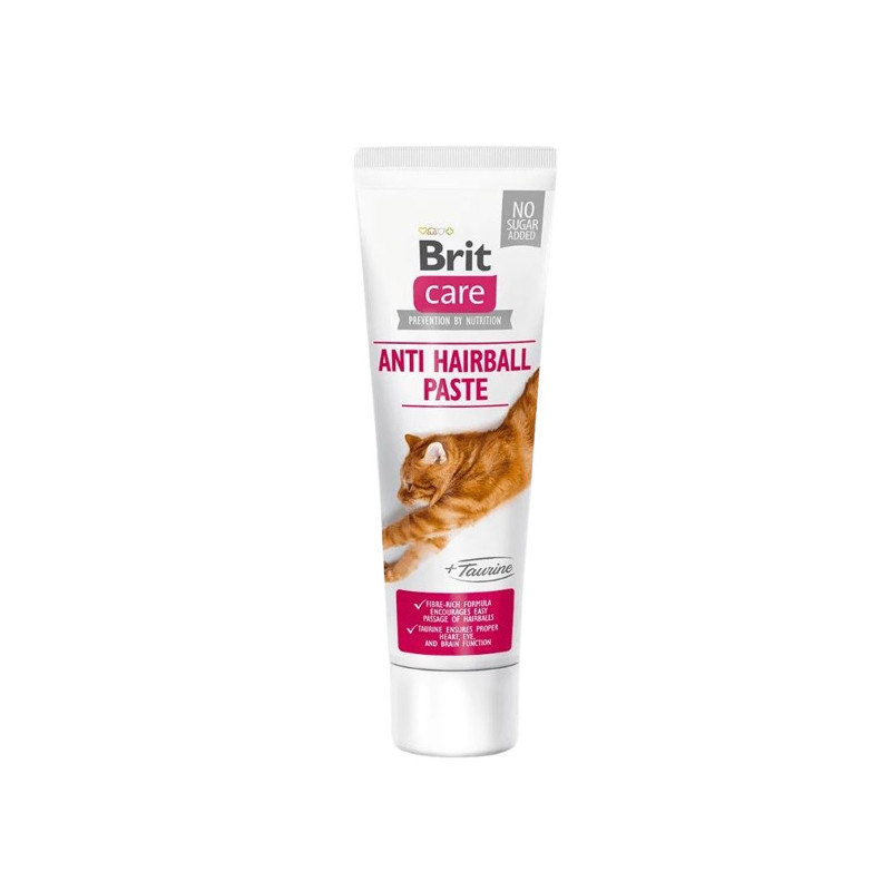 BRIT CARE CAT PASTE- ANTI HAIRBALL 100gr
