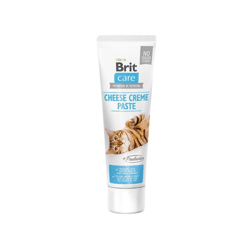 BRIT CARE CAT PASTE- CREMA QUESO 100gr