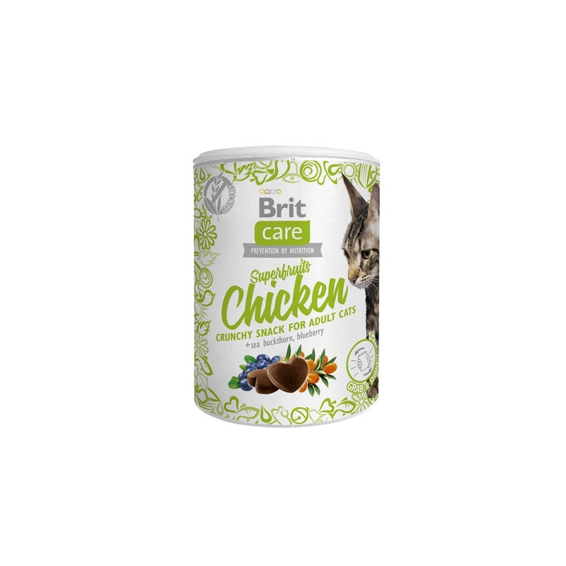 BRIT CARE CAT SNACK SF- CHICKEN 6x100gr