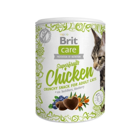 BRIT CARE CAT SNACK SF- CHICKEN 6x100gr