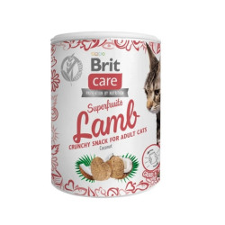BRIT CARE CAT SNACK SF- CORDERO 6x100gr