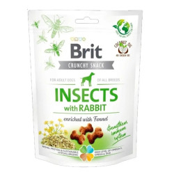 BRIT CARE DOG CRUNCHY-INS CONEJO 6x200gr