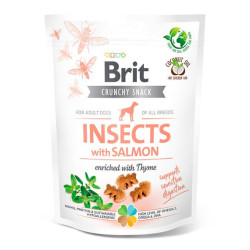 BRIT CARE DOG CRUNCHY-INS SALMON 6x200gr