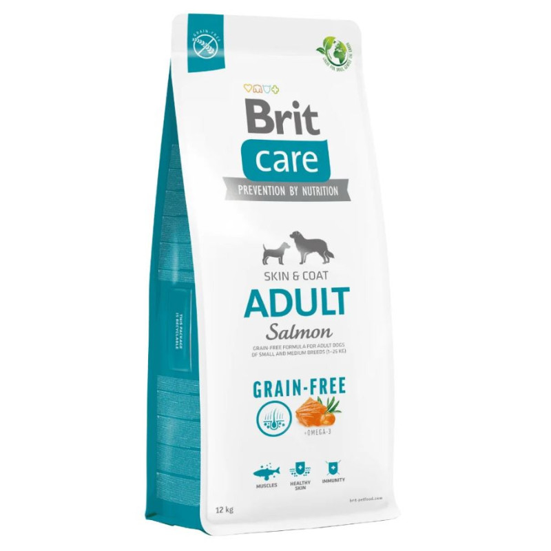 BRIT CARE DOG GF ADULT- SALMON 12kg